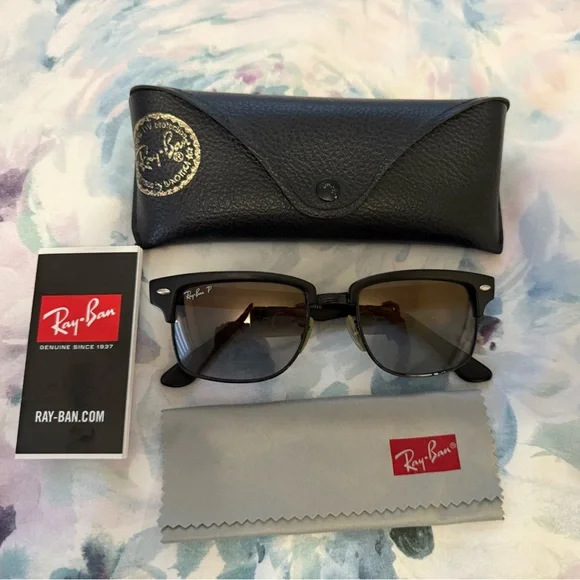 Ray-Ban | Accessories | Authentic Rayban Black Club Master 